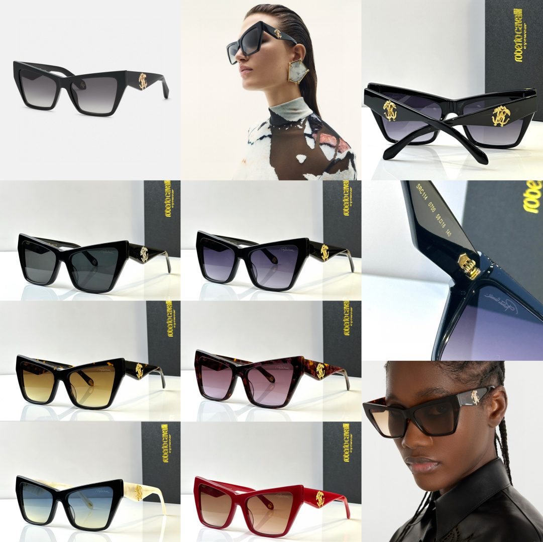 Roberto Cavalli Square Sunglasses Collection