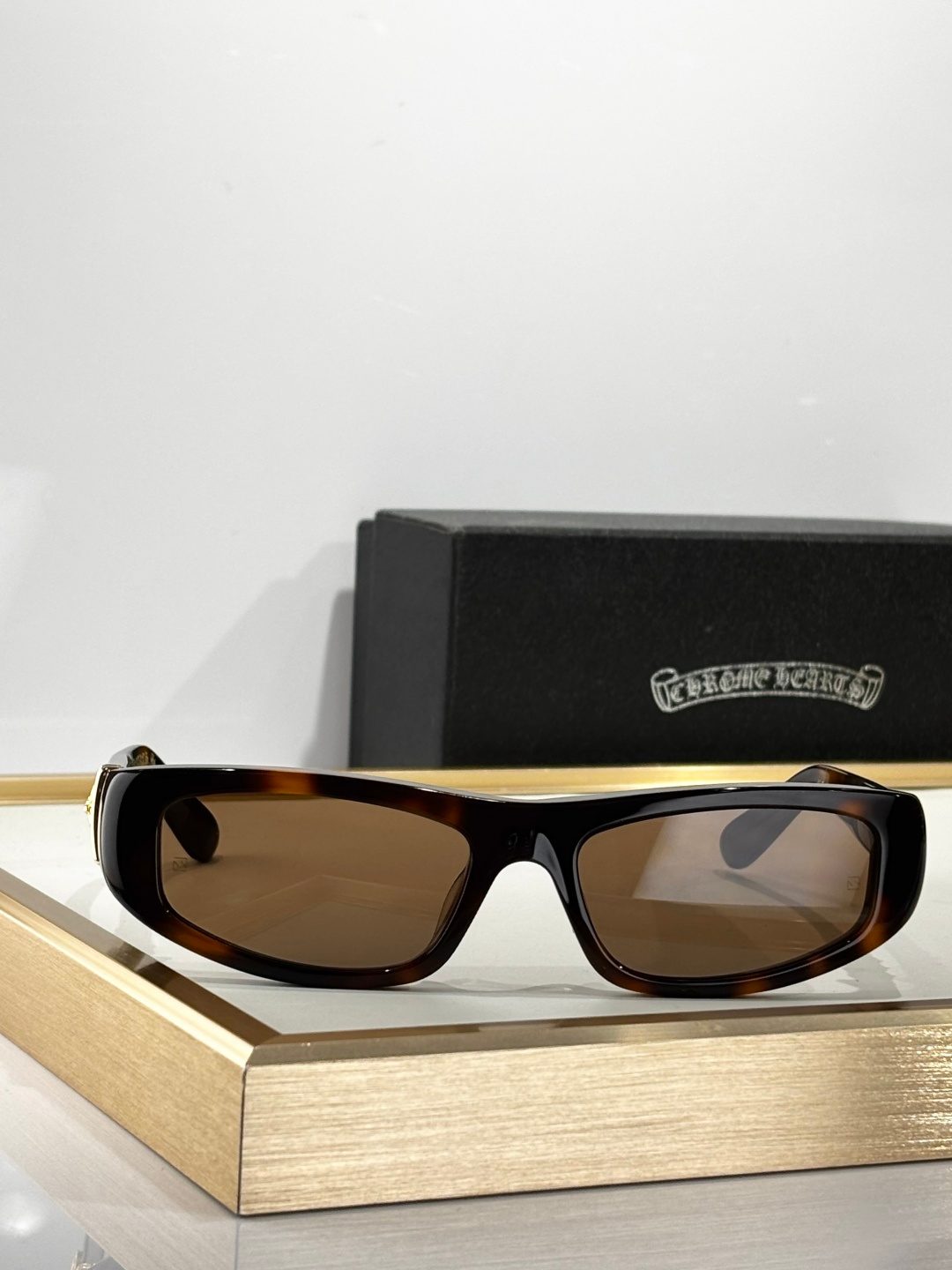 Chrome Hearts Tortoiseshell Sunglasses