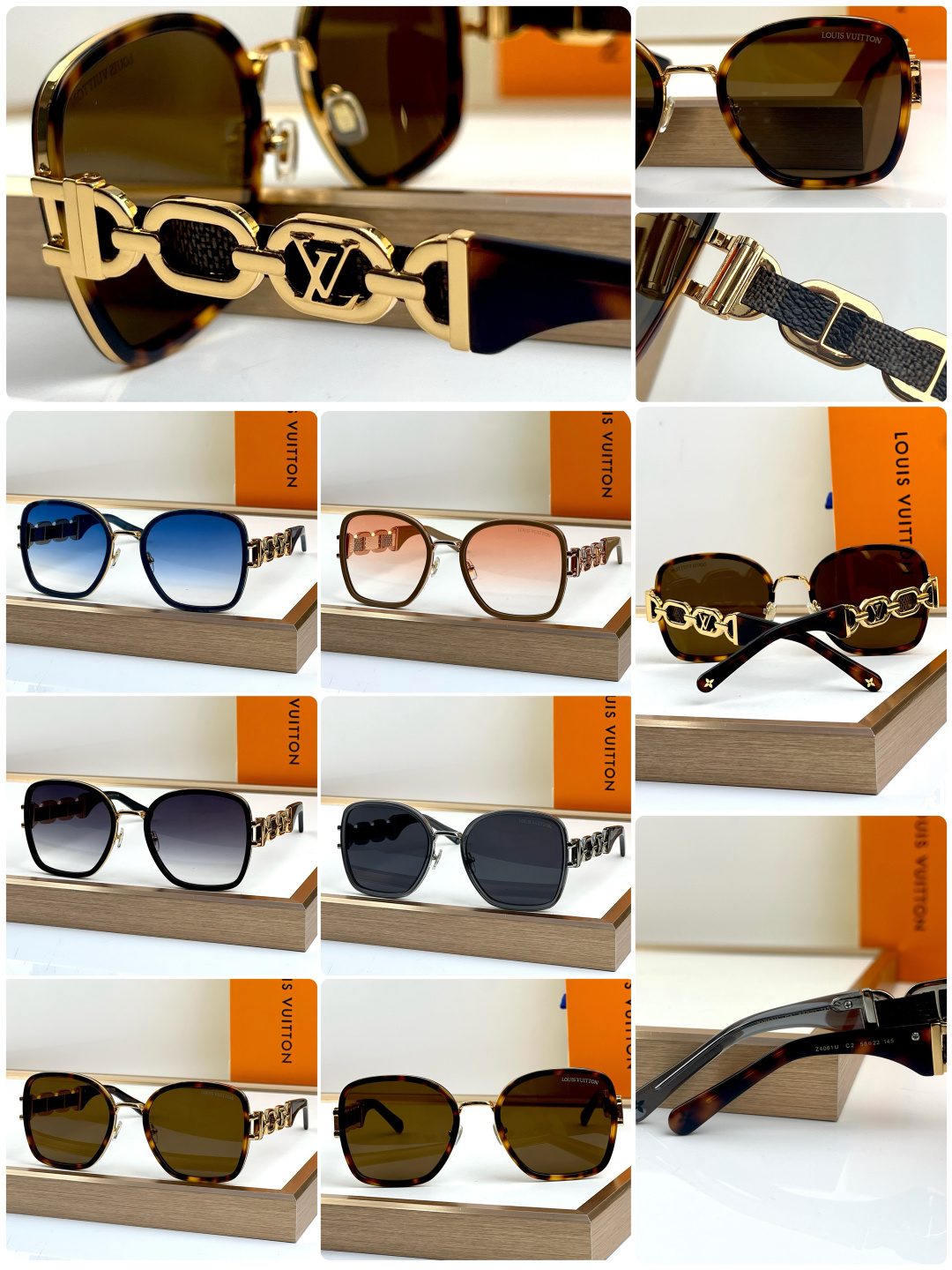 Louis Vuitton Chain Link Sunglasses Collection