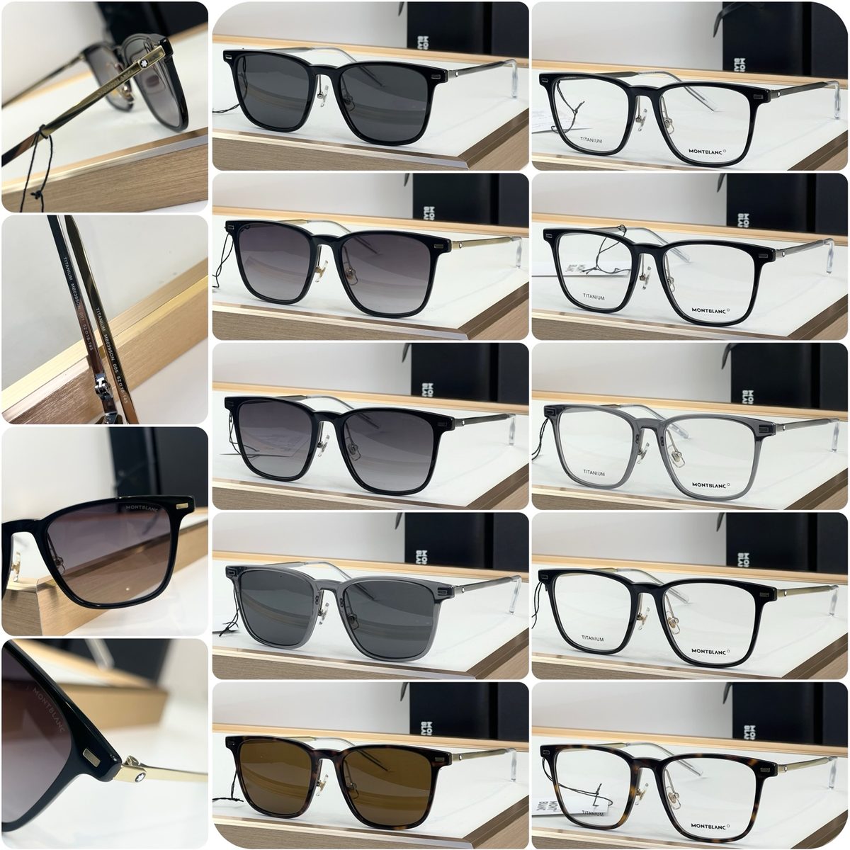 Montblanc Square Optical Frames Collection