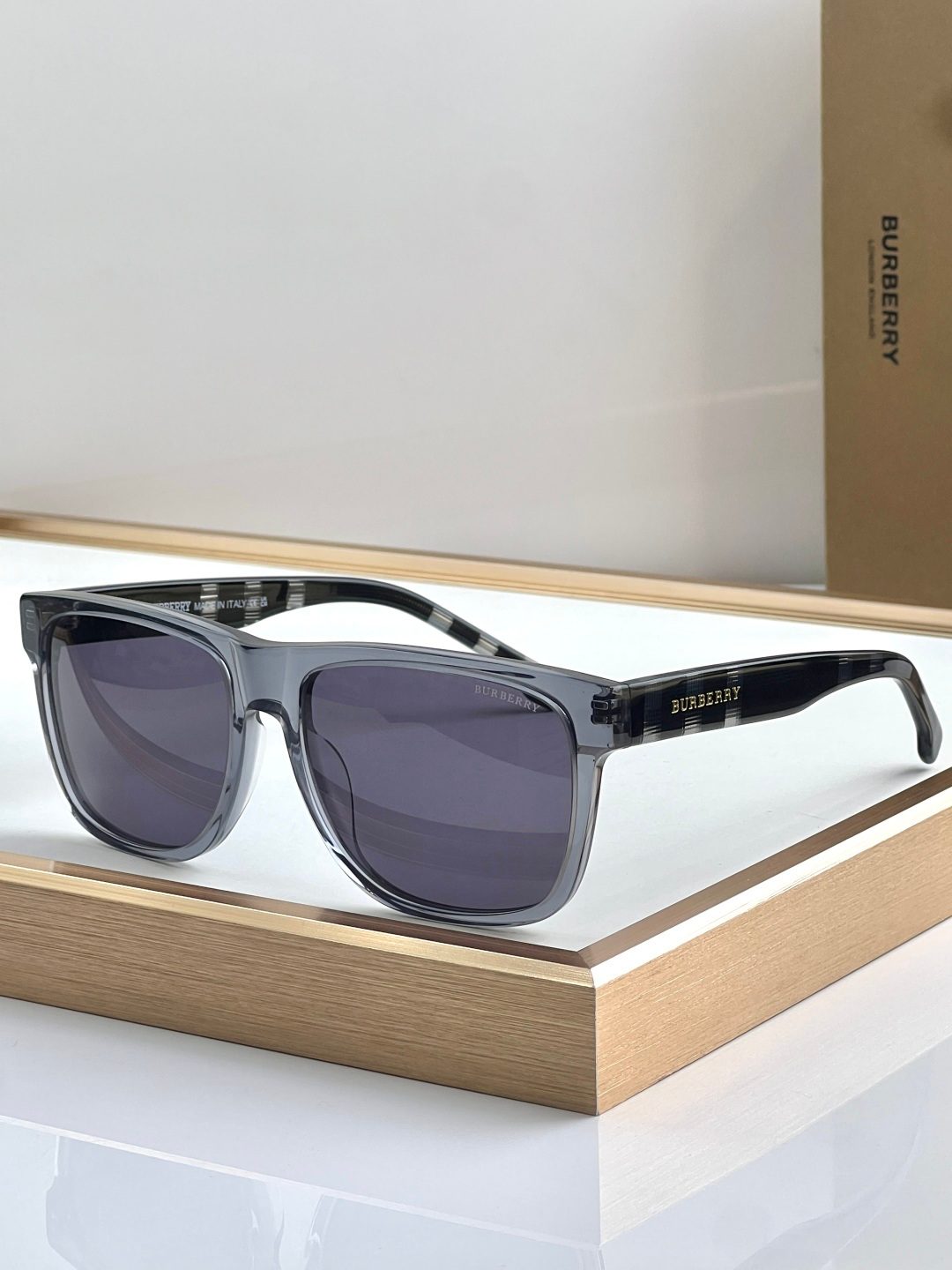Burberry Square Acetate Sunglasses