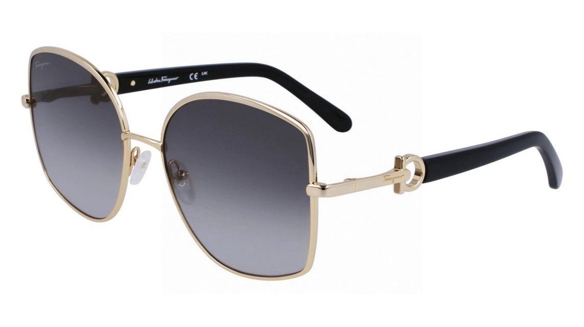 Salvatore Ferragamo Gancini Square Sunglasses