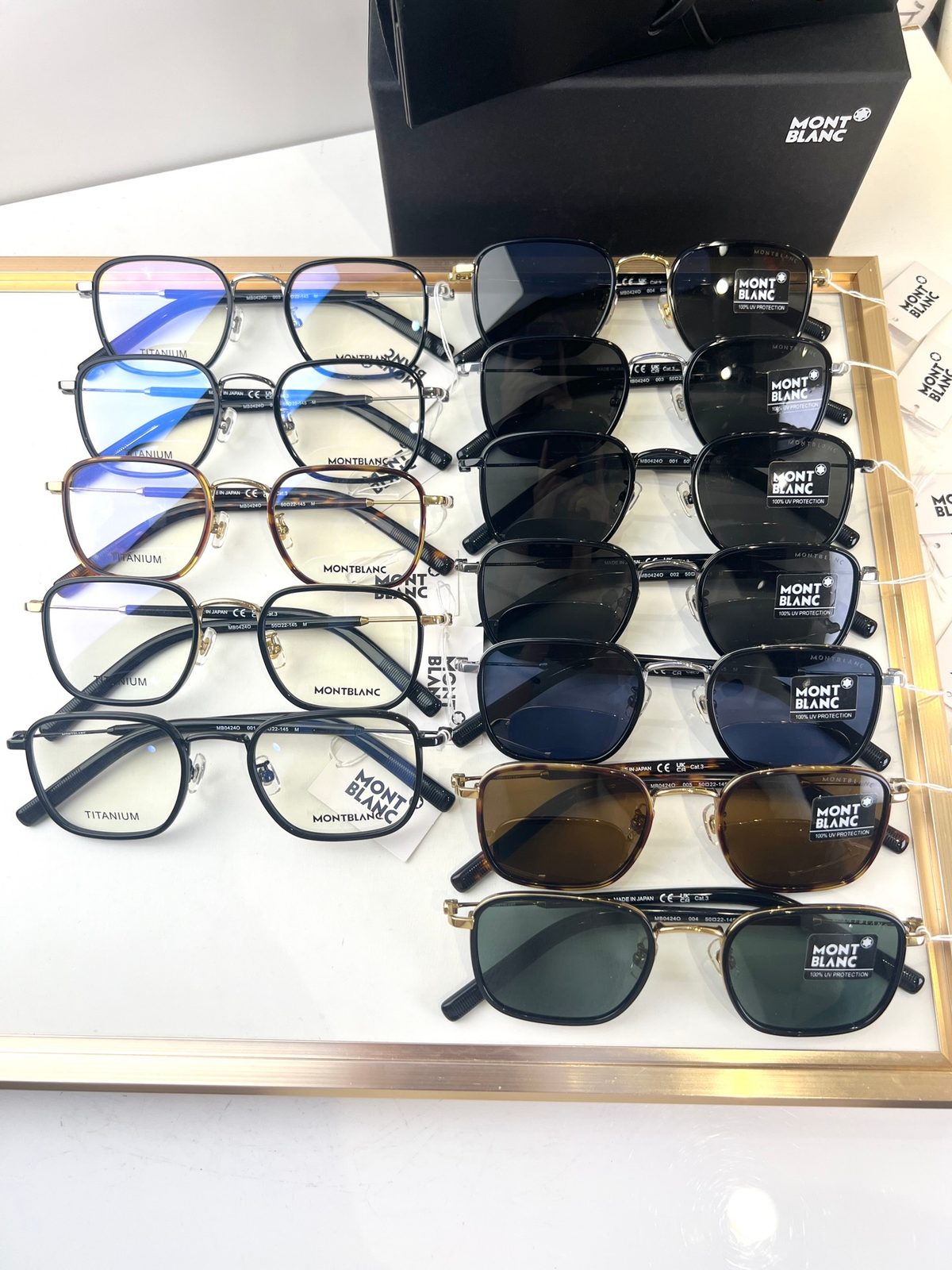 Montblanc Eyewear Collection Display