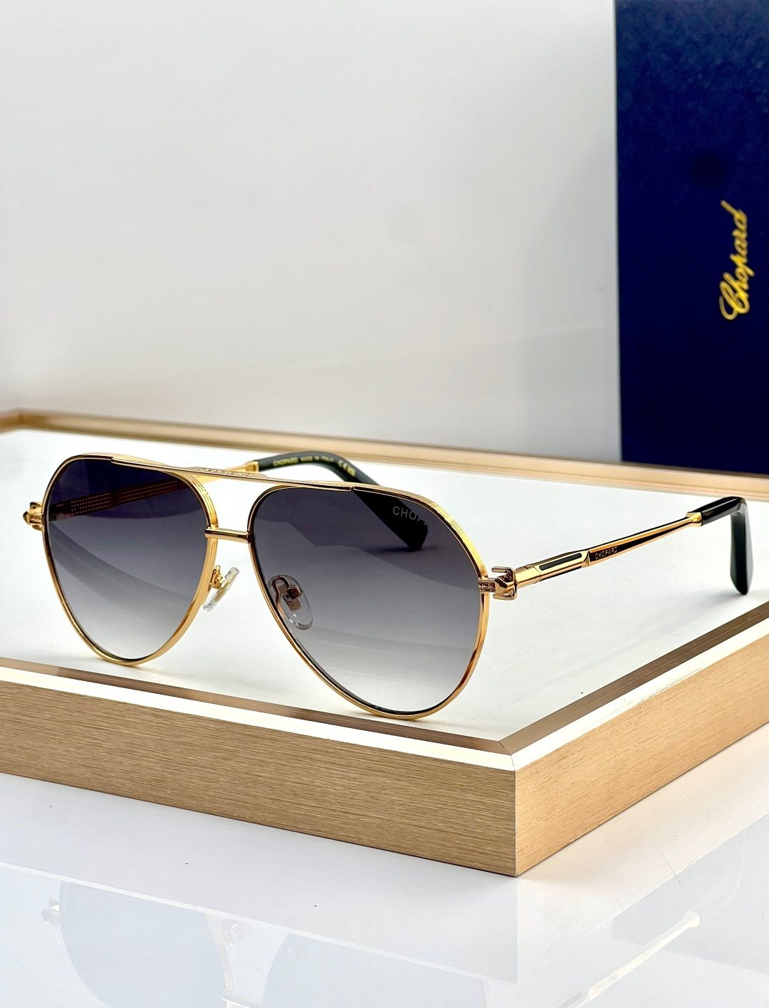 Chopard Aviator Gradient Sunglasses