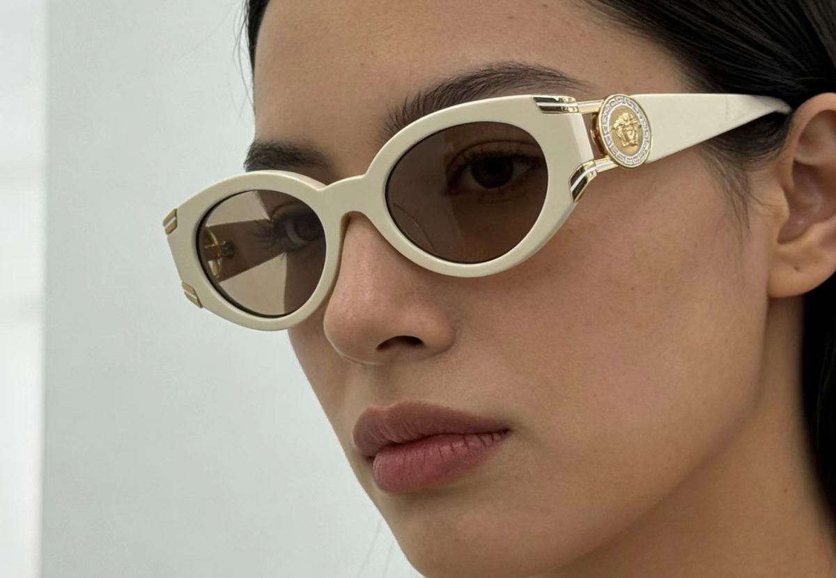 Versace Medusa Round Sunglasses