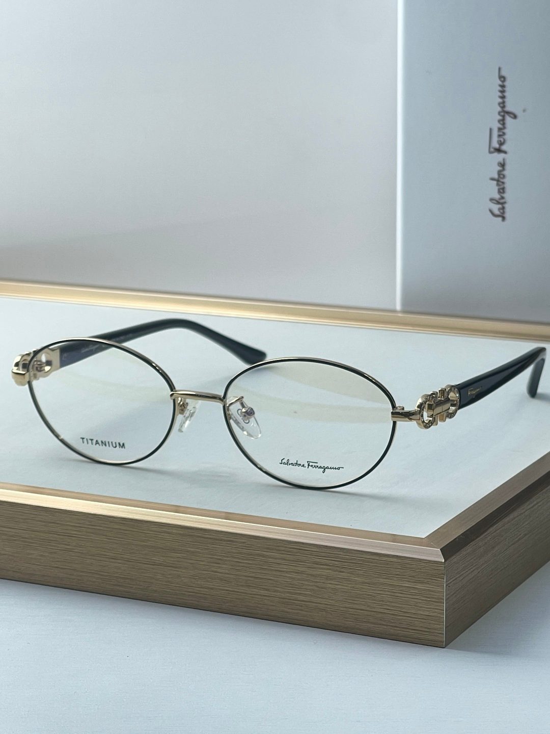 Salvatore Ferragamo Oval Eyeglasses