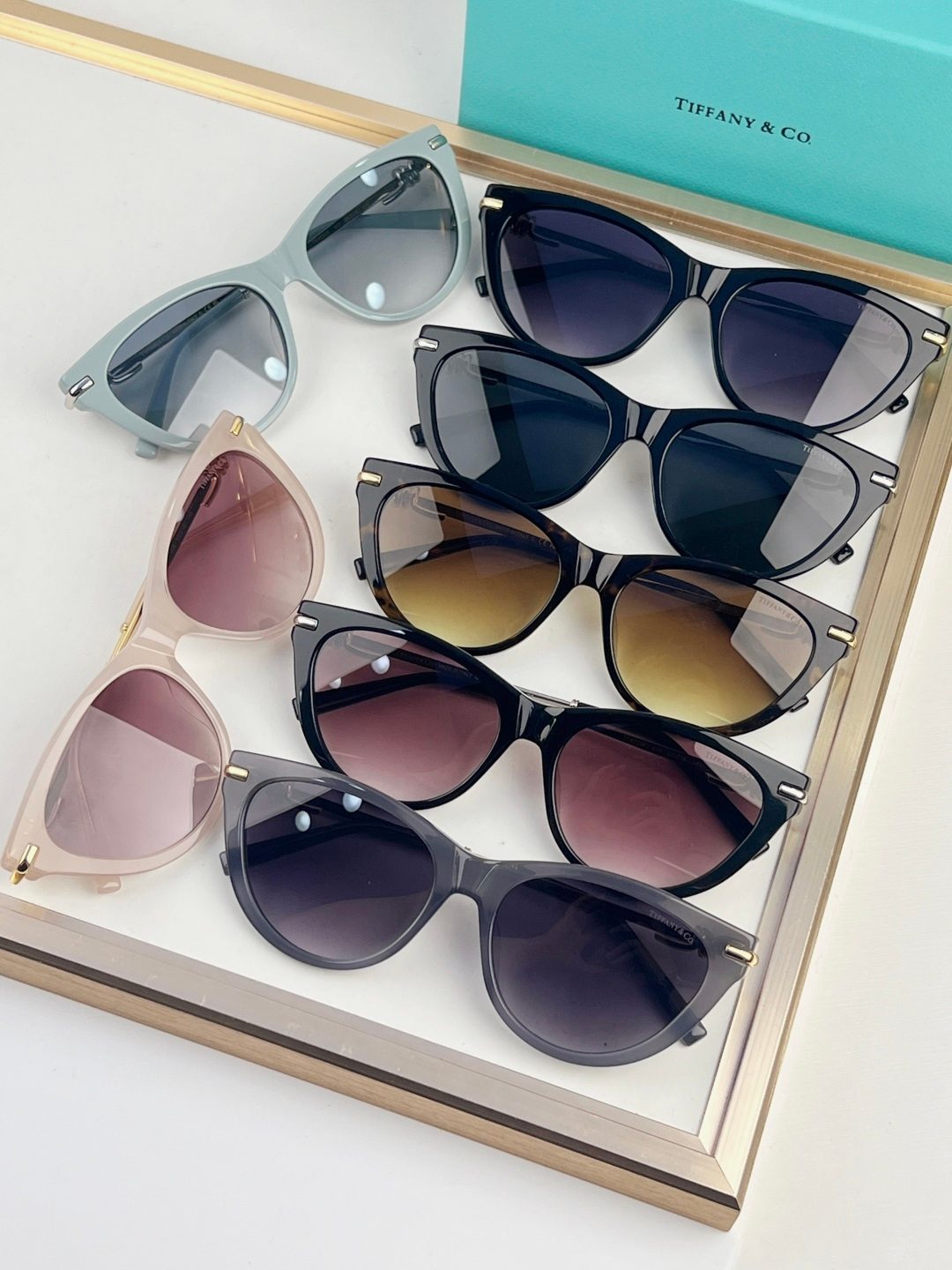 Tiffany & Co. Oversized Cat-Eye Sunglasses Collection