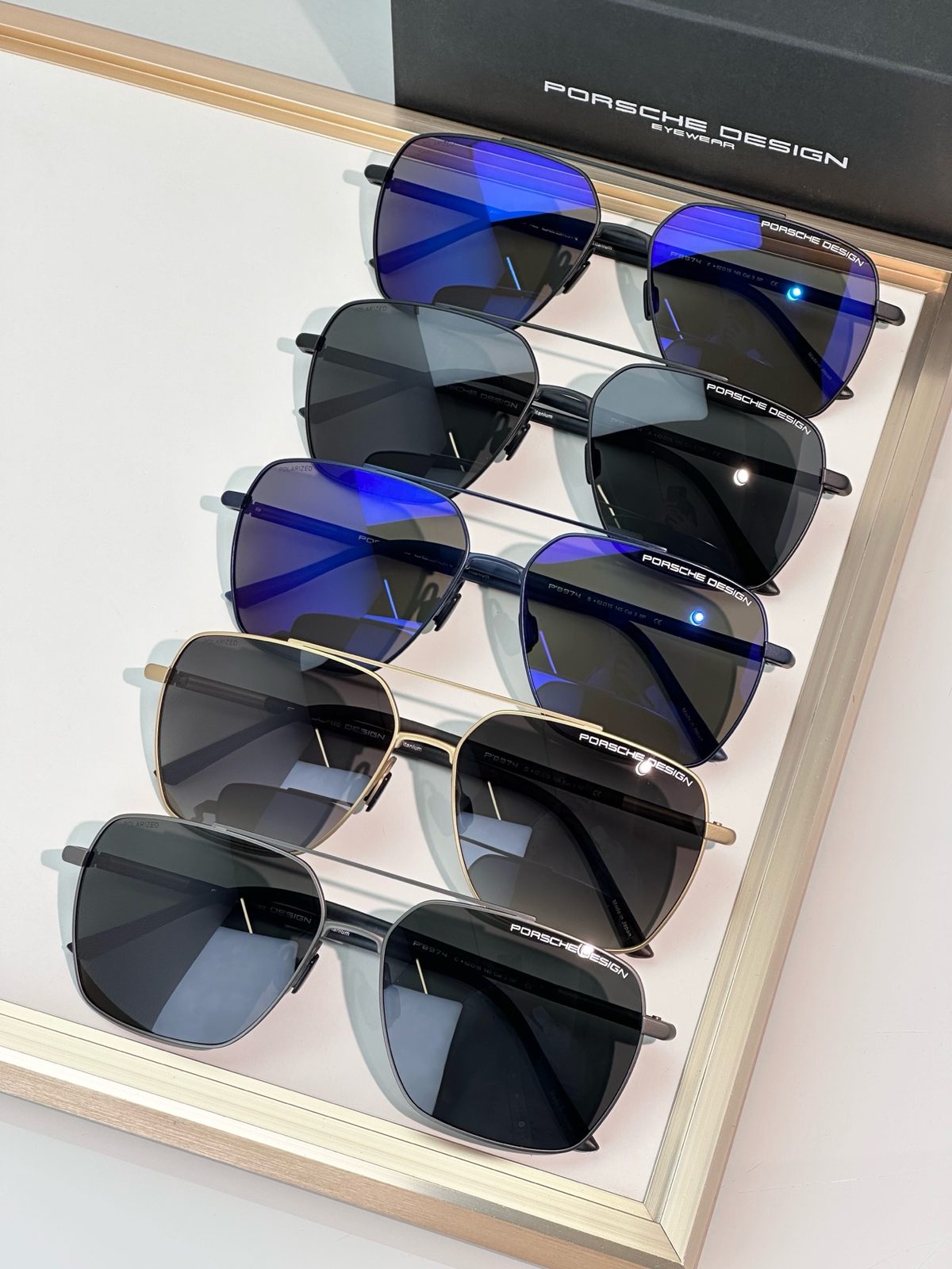 Porsche Design Luxury Sunglasses Collection Display