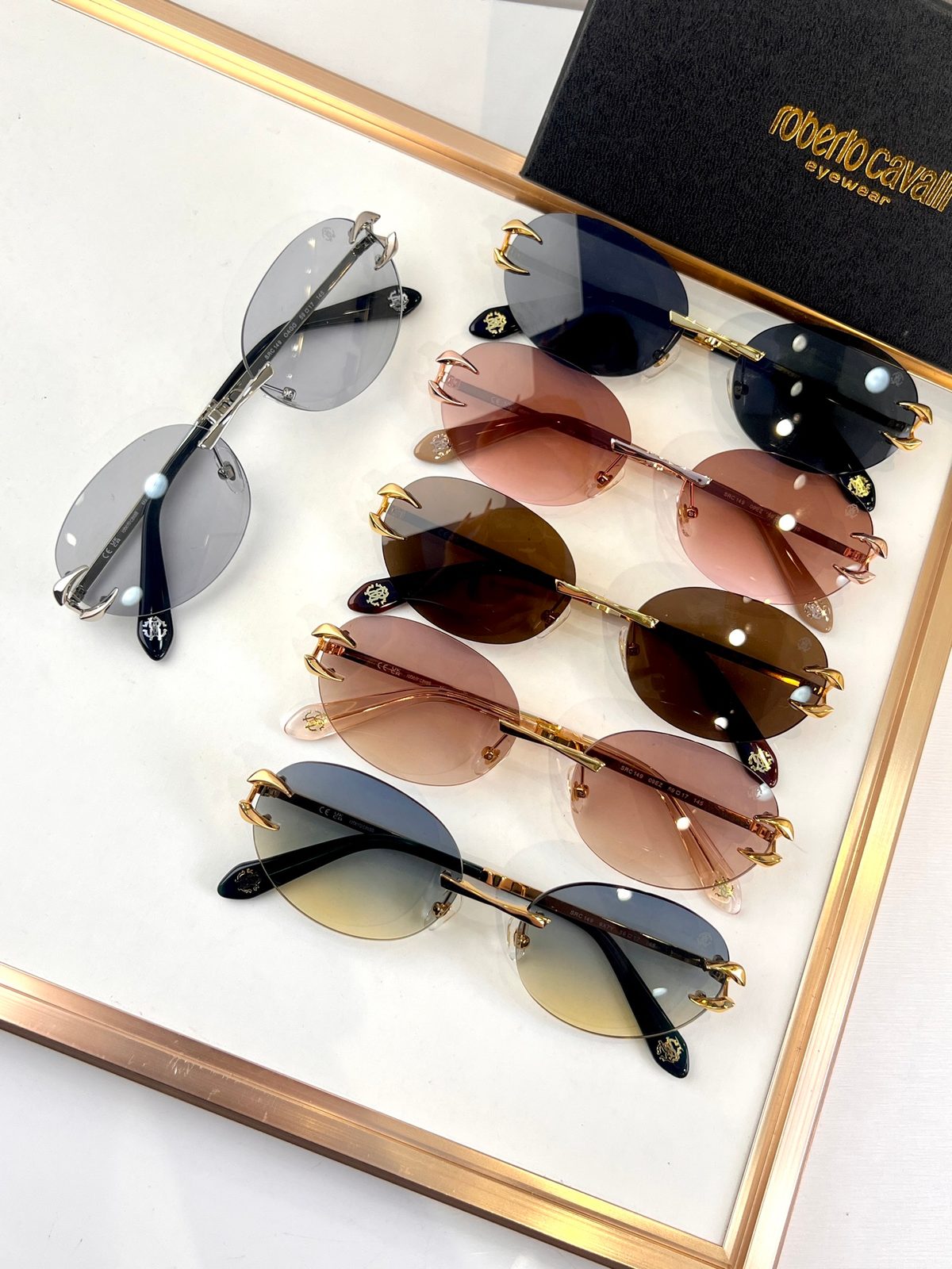 Roberto Cavalli Rimless Sunglasses Collection
