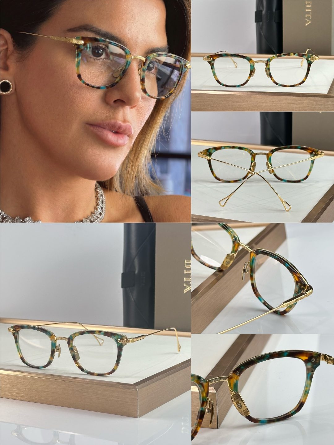 Garrett Leight Tortoiseshell Acetate Eyeglasses