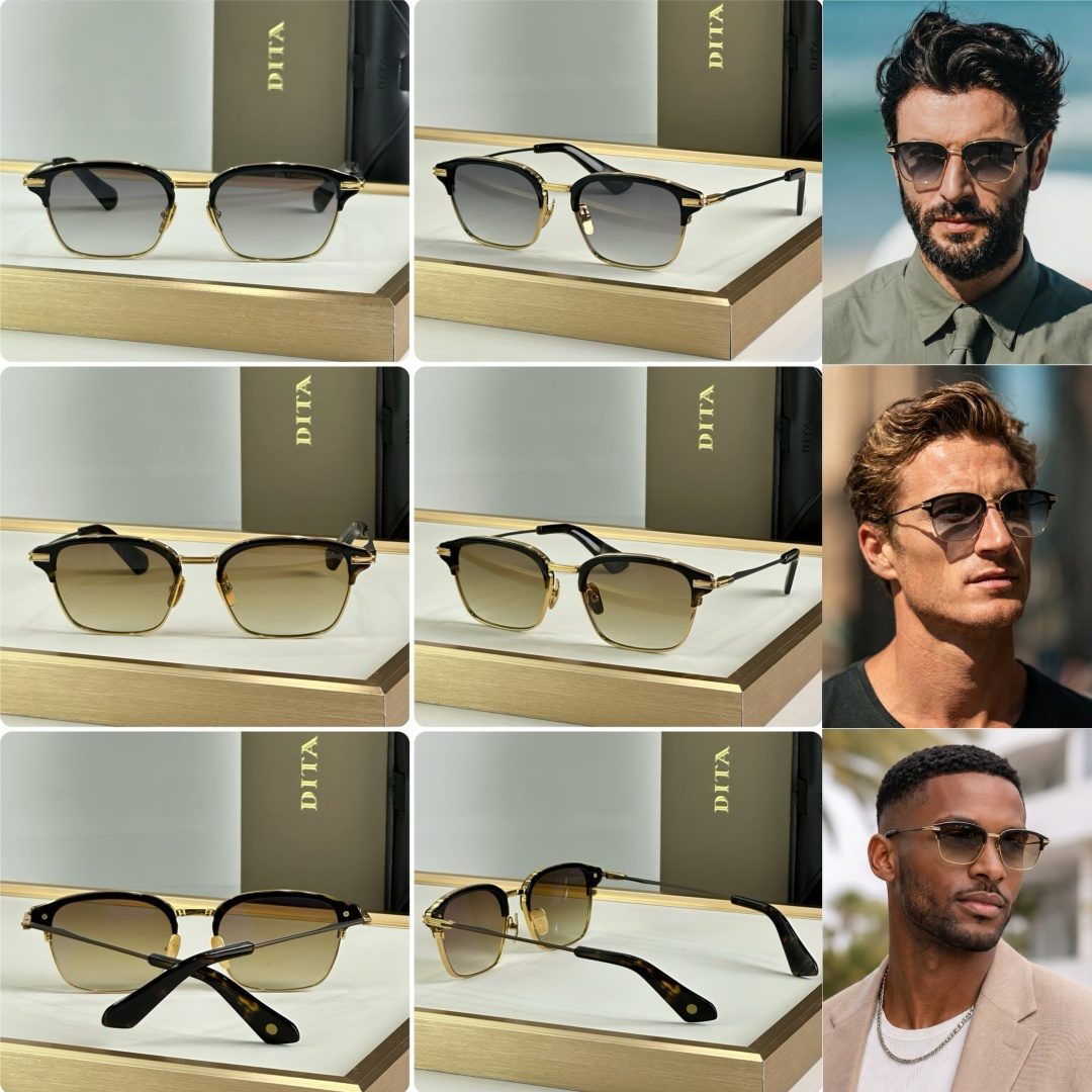 Dita Eyewear Men's Square Sunglasses