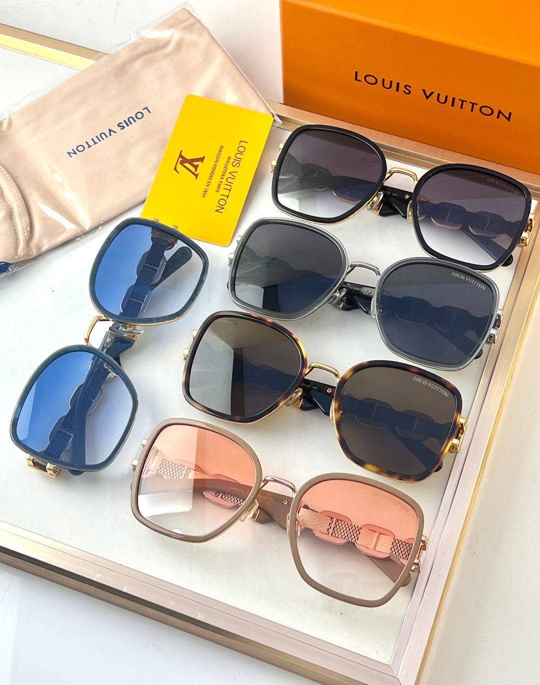 Louis Vuitton Chain Link Sunglasses Collection