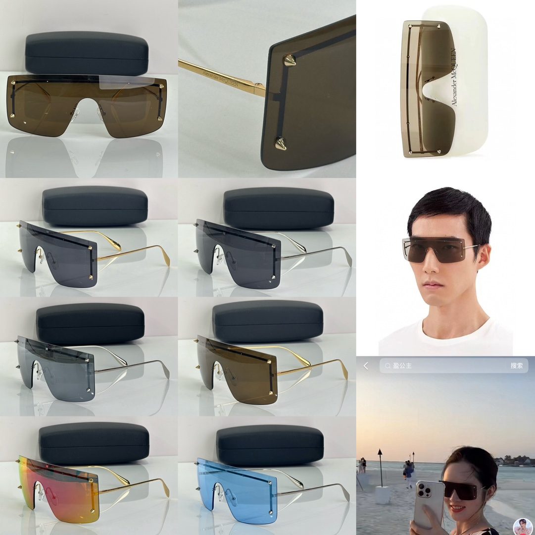 Alexander McQueen Shield Sunglasses