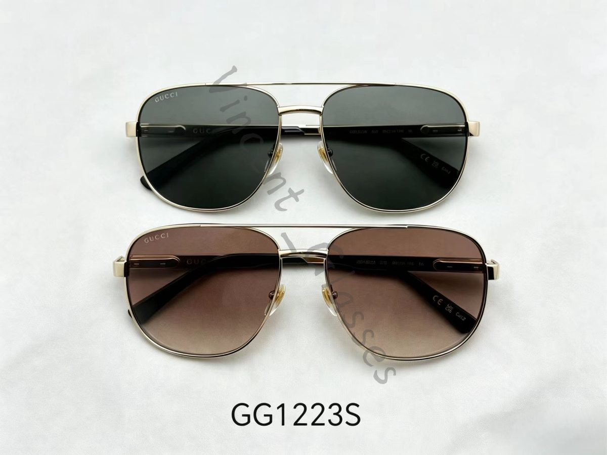 Gucci GG1223S Aviator Sunglasses