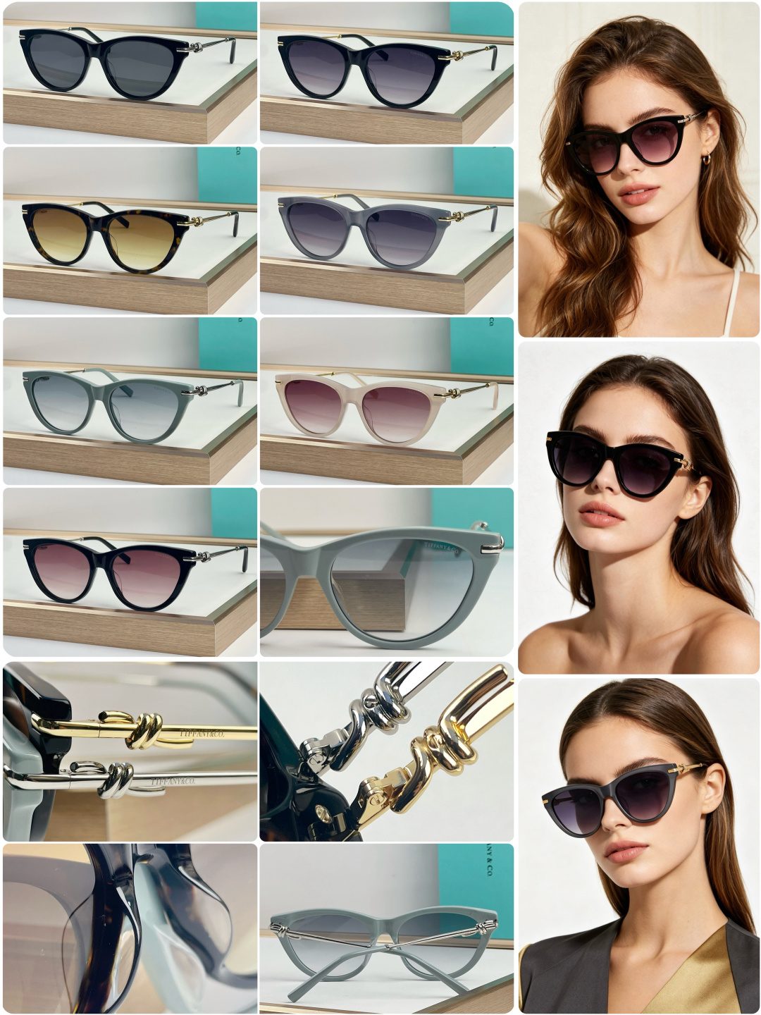 Luxury Cat-Eye Sunglasses Collection