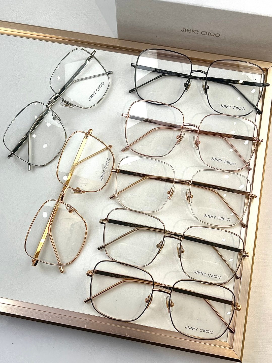 Jimmy Choo Eyeglasses Collection Display