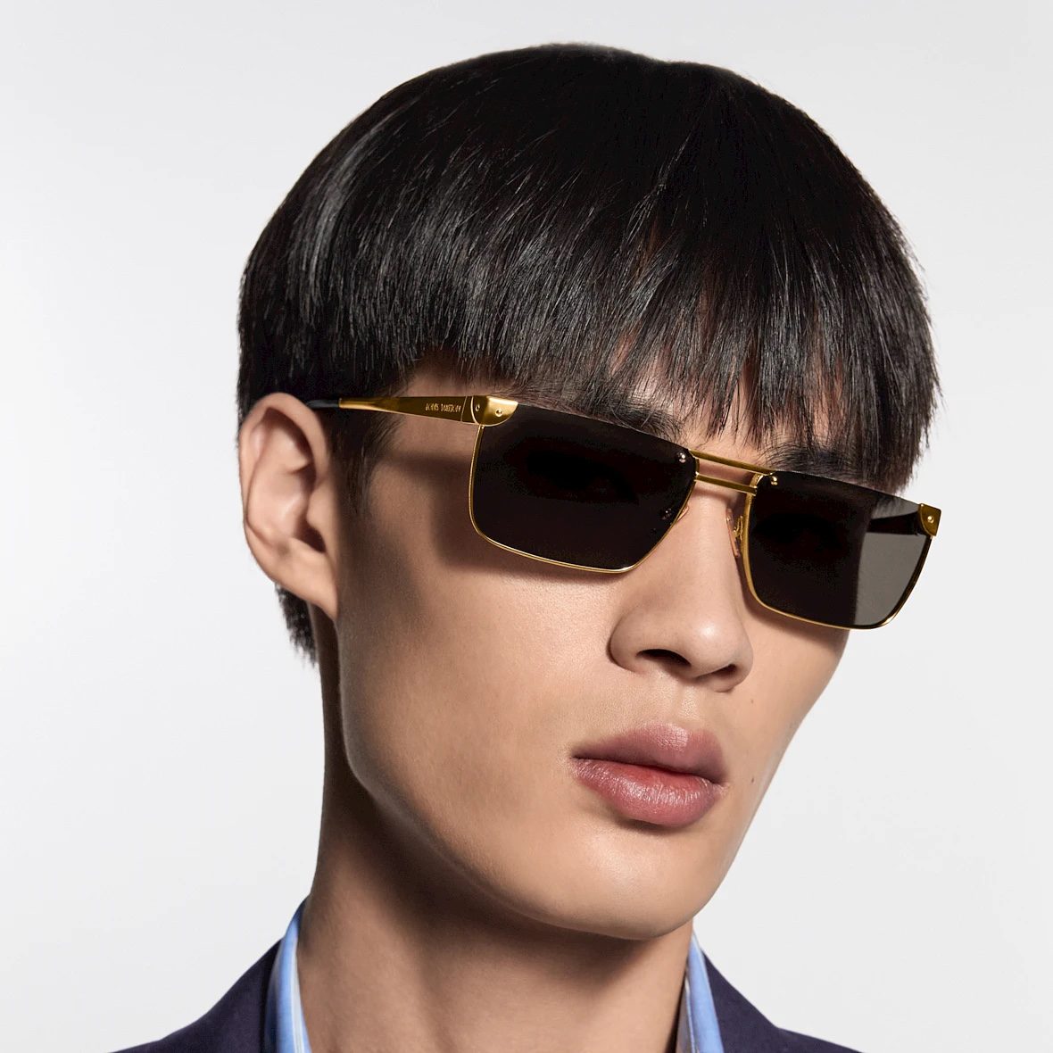 Louis Vuitton Heritage Metal Low Square Sunglasses