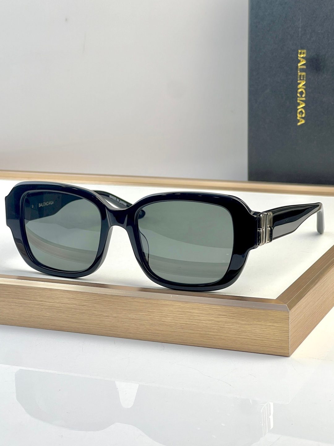 Balenciaga Square Acetate Sunglasses
