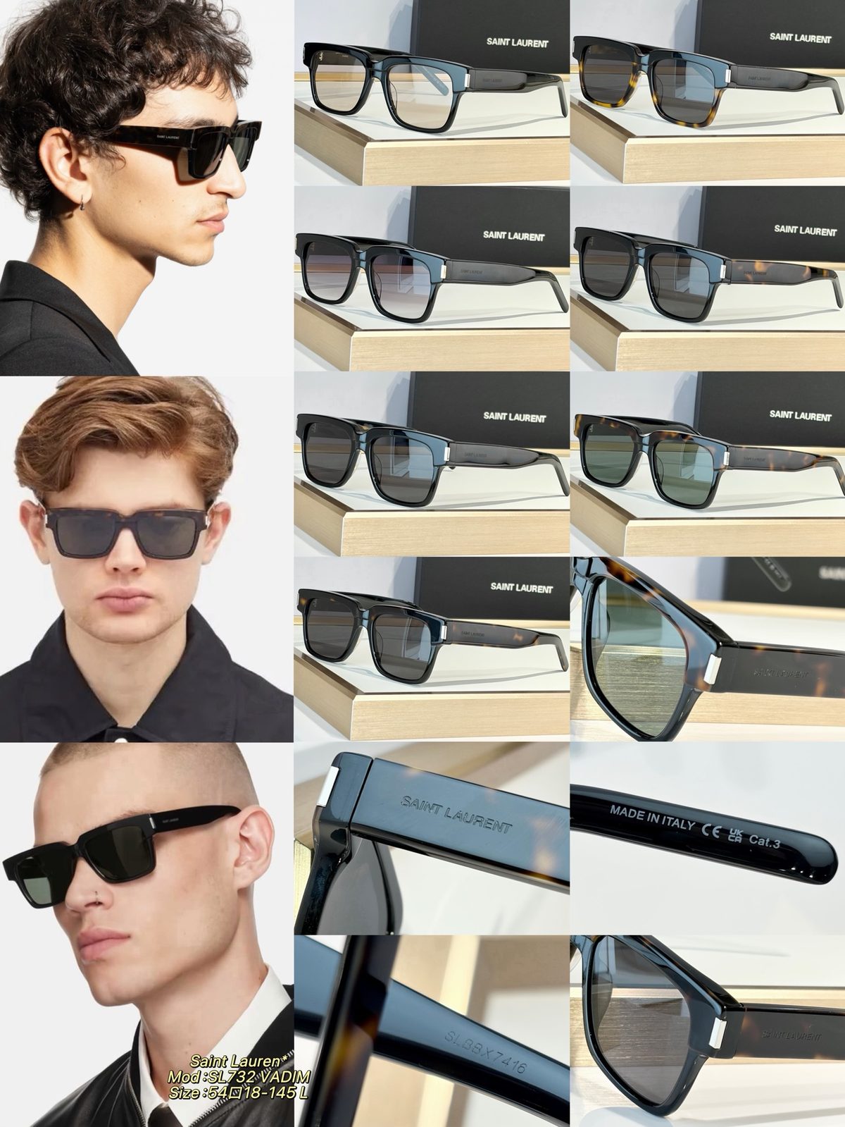 Saint Laurent SL 732 VADIM Sunglasses