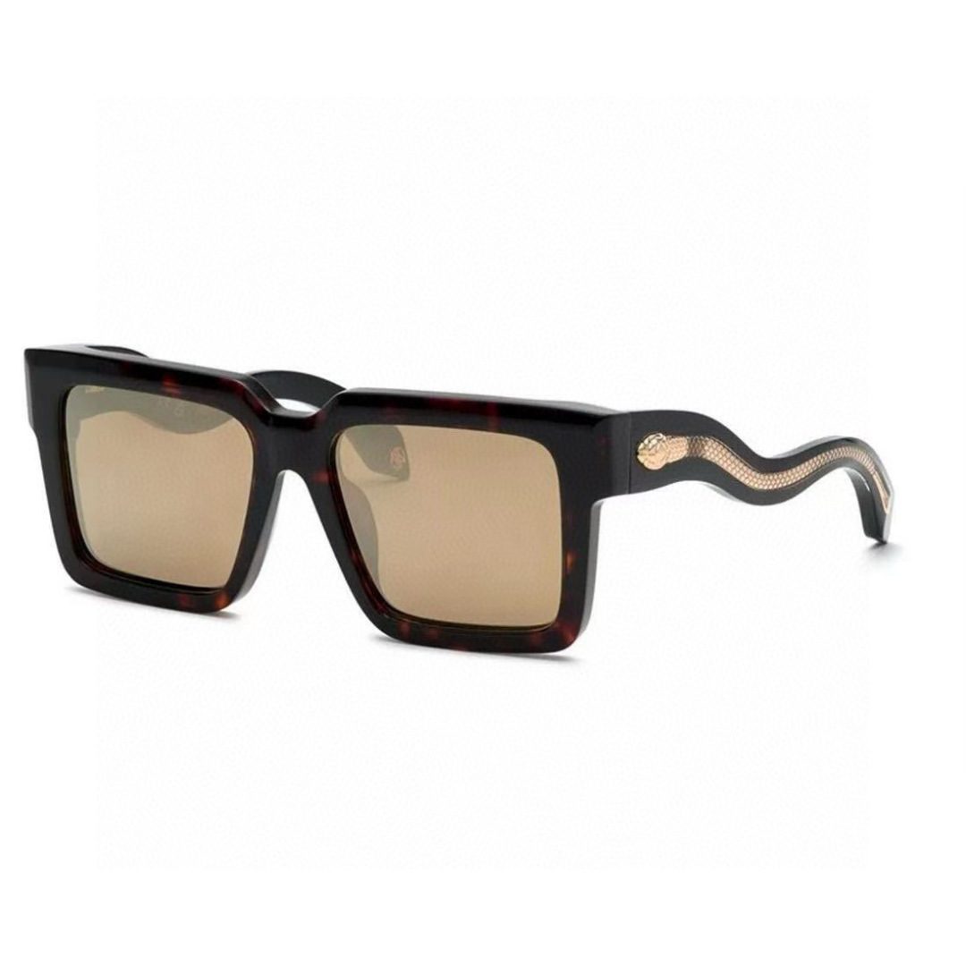 Gucci Snake-Detail Square Sunglasses