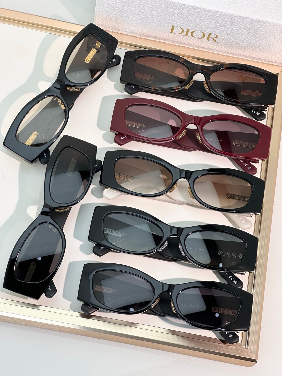 Christian Dior Oversized Oval Sunglasses