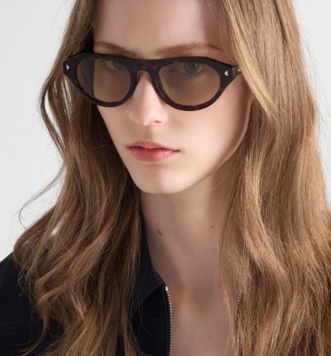 Tortoiseshell Cat-Eye Sunglasses