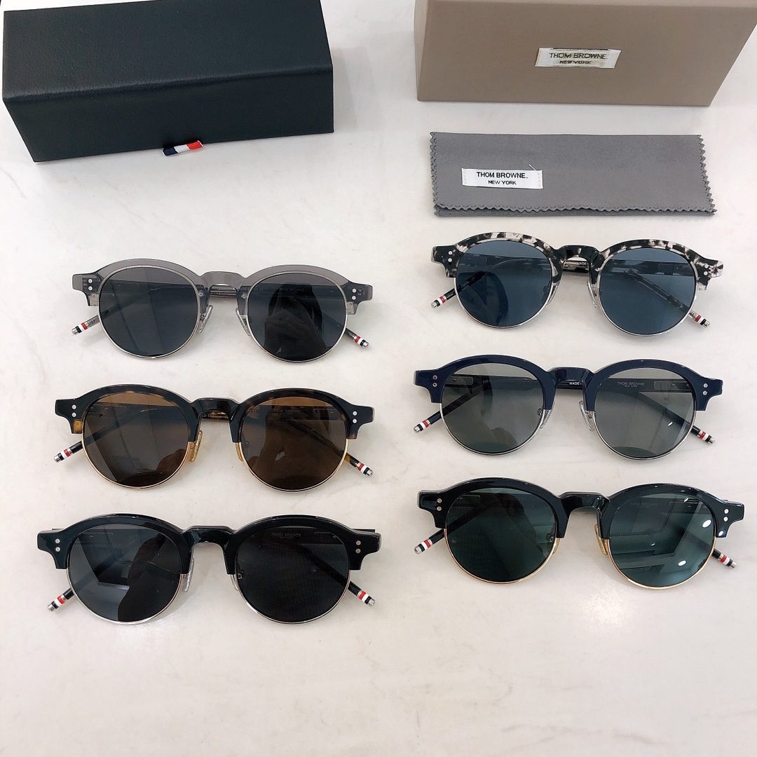 Thom Browne Round Frame Sunglasses Collection