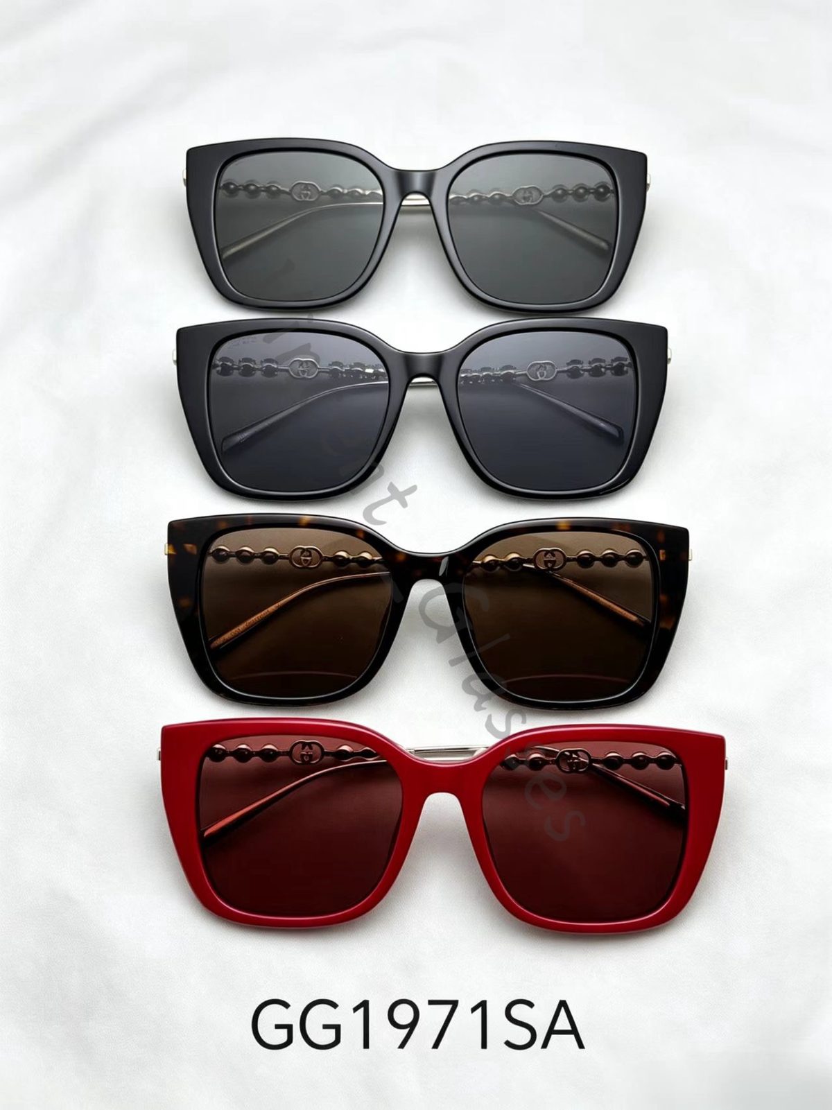 Gucci GG1971SA Oversized Square Sunglasses