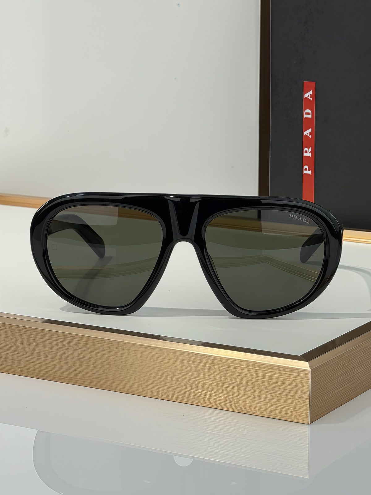 Prada Aviator Sunglasses Black