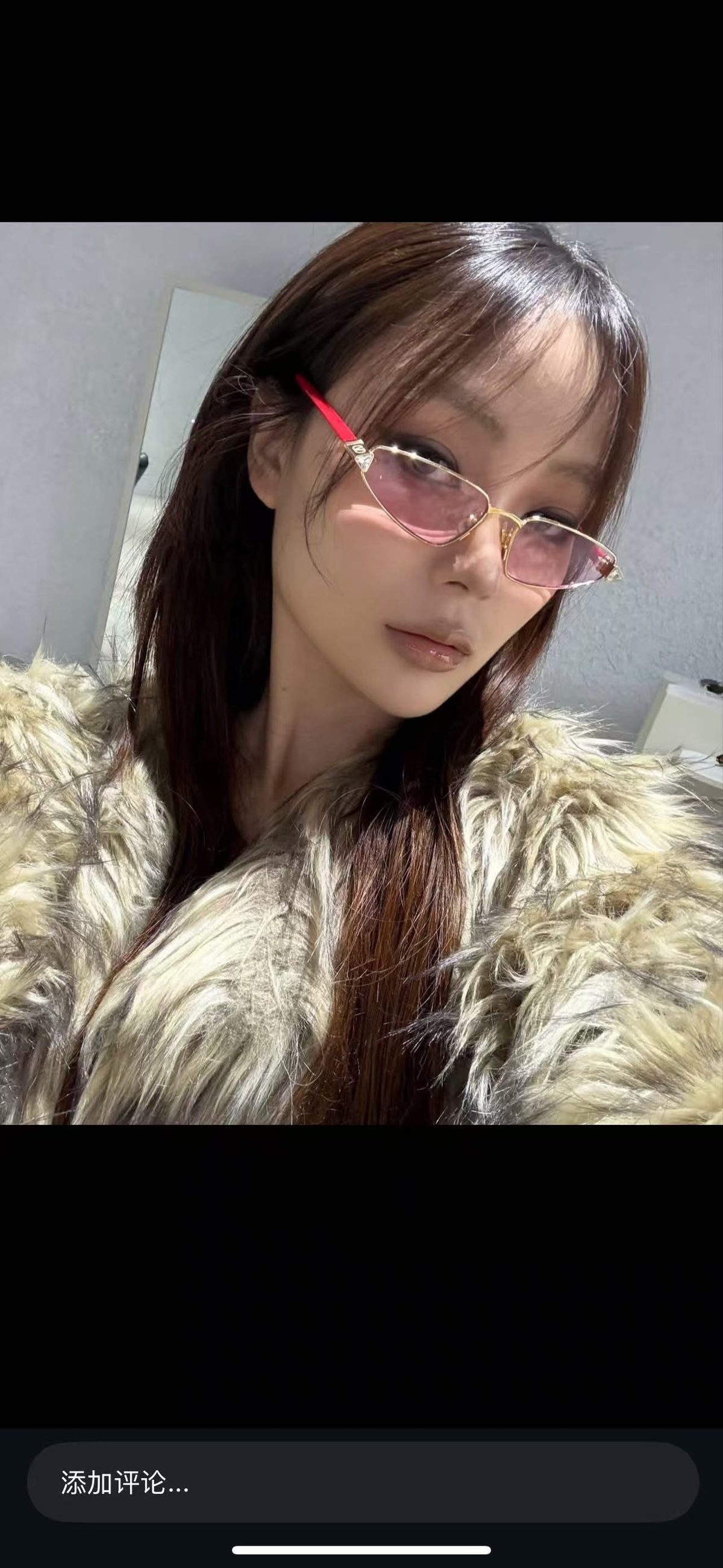 Designer Pink Tinted Aviator Sunglasses