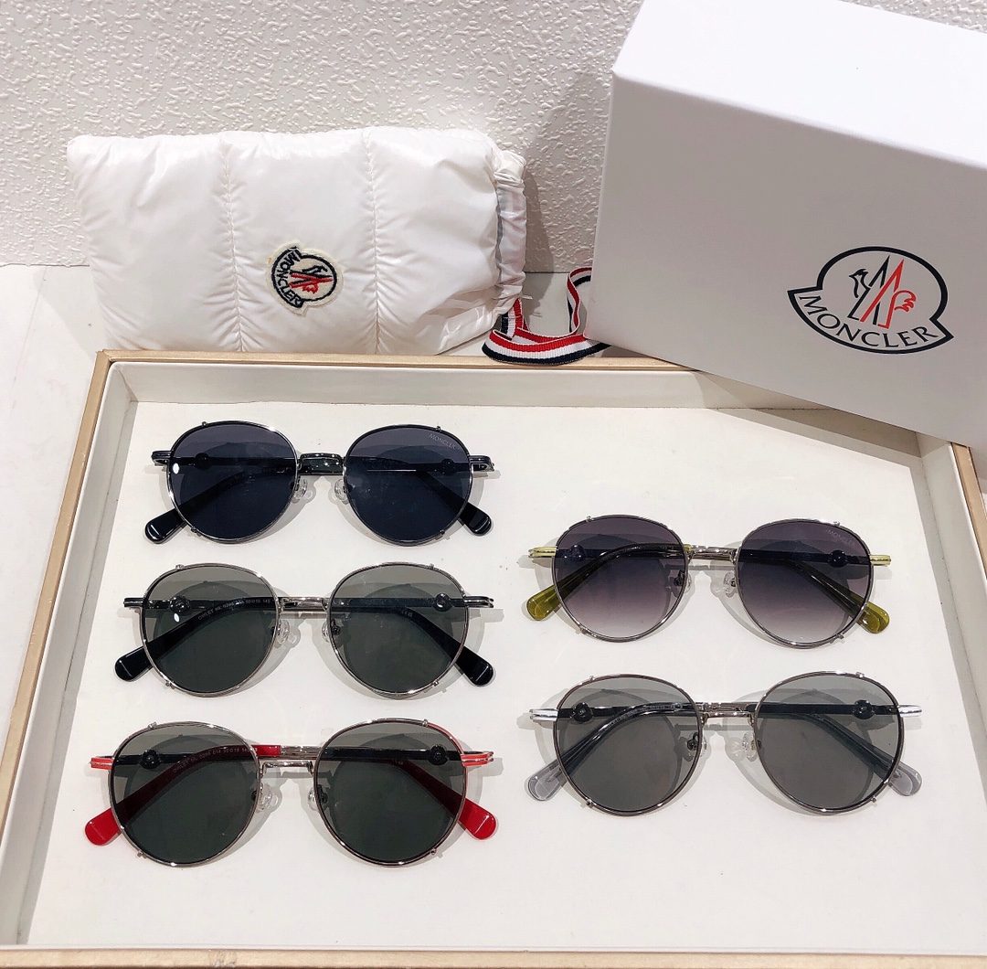 Moncler Round Frame Sunglasses Collection