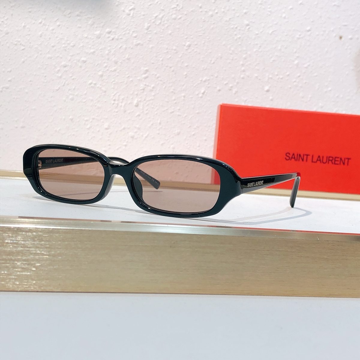 Saint Laurent Oval Sunglasses Black
