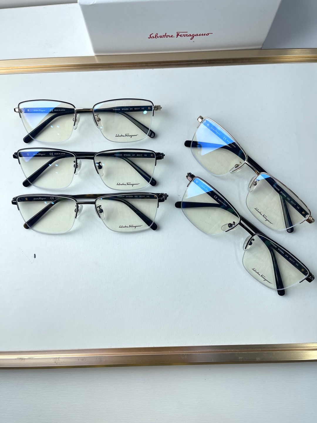Salvatore Ferragamo Blue Light Blocking Eyeglasses