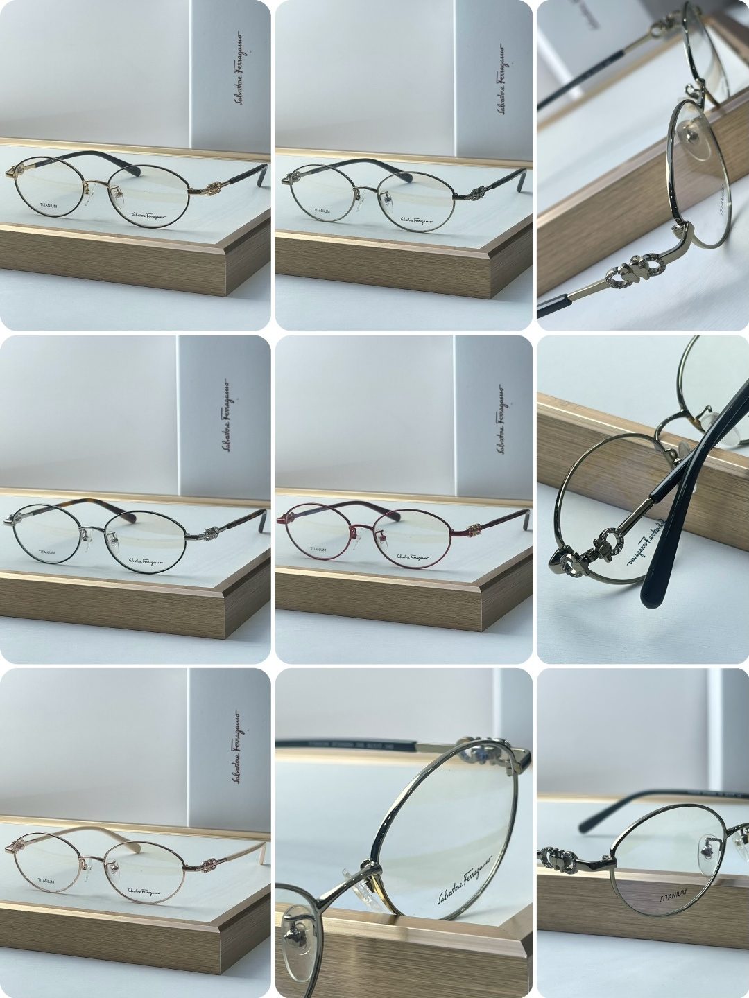 Salvatore Ferragamo Oval Eyeglasses