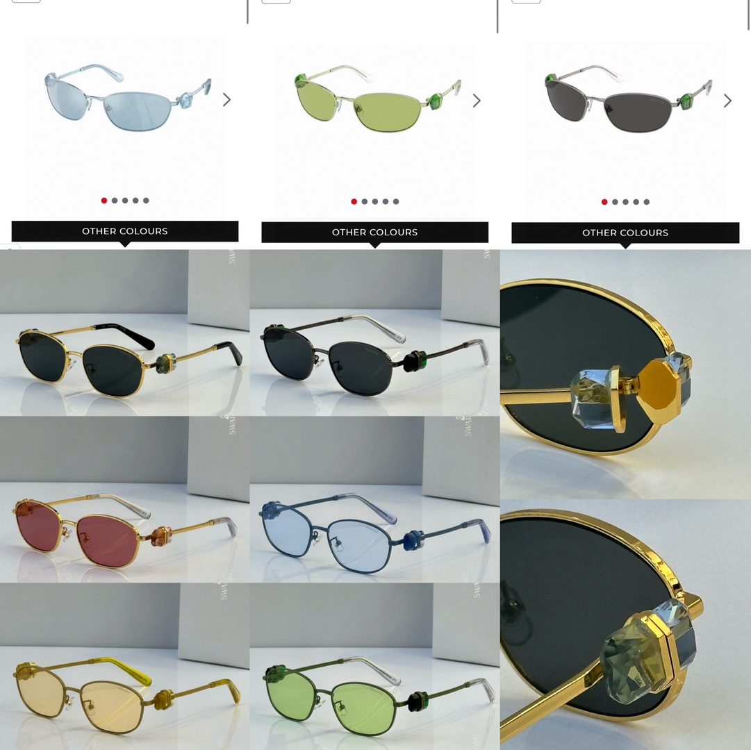 Luxury Designer Oval Sunglasses Collection
