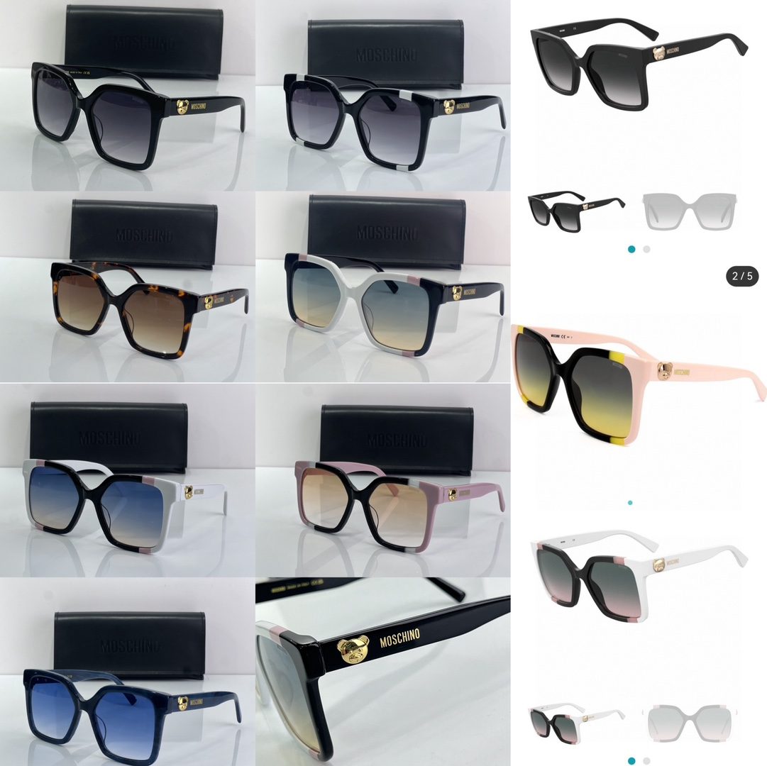 Moschino Oversized Square Sunglasses Collection