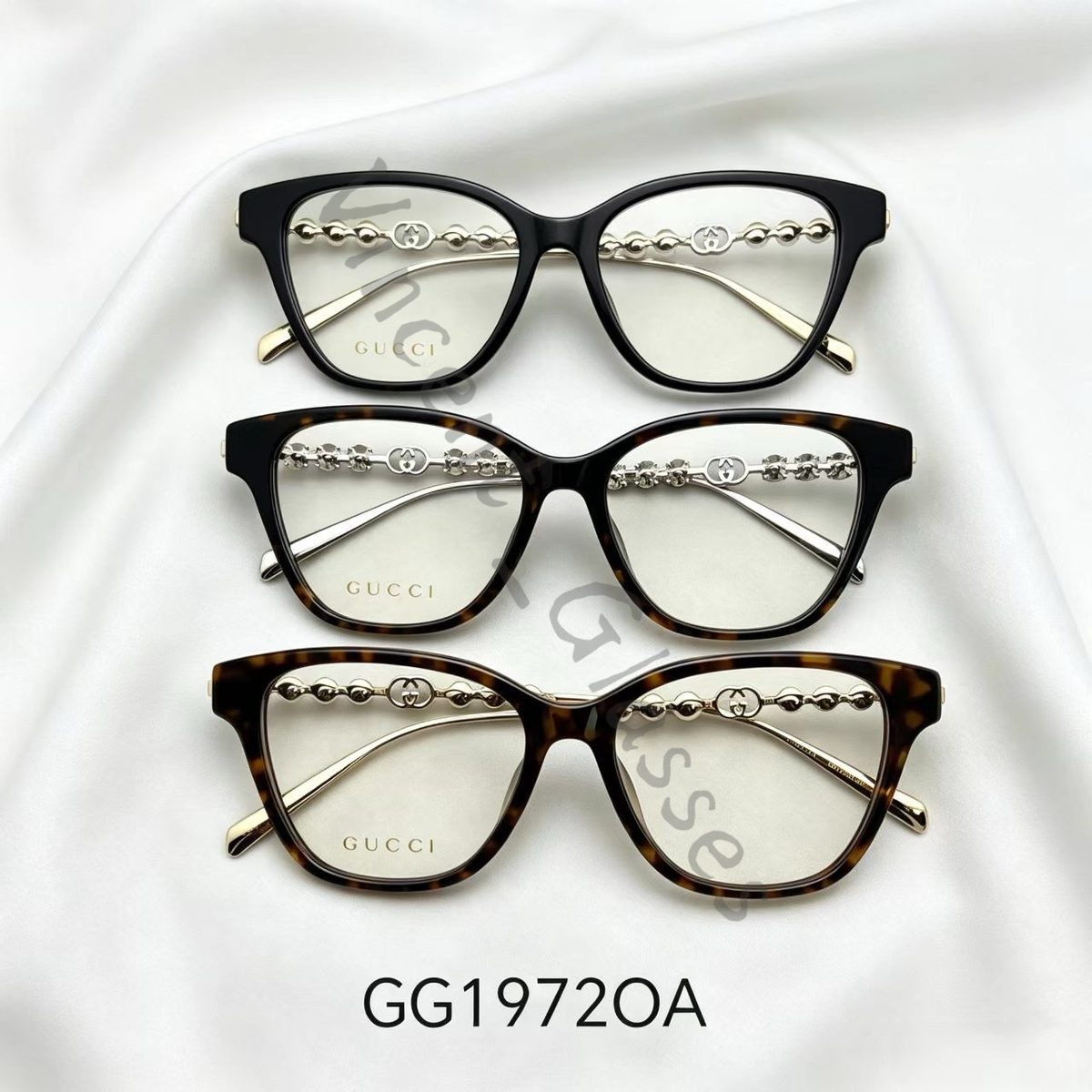 Gucci GG Chain Detail Optical Glasses