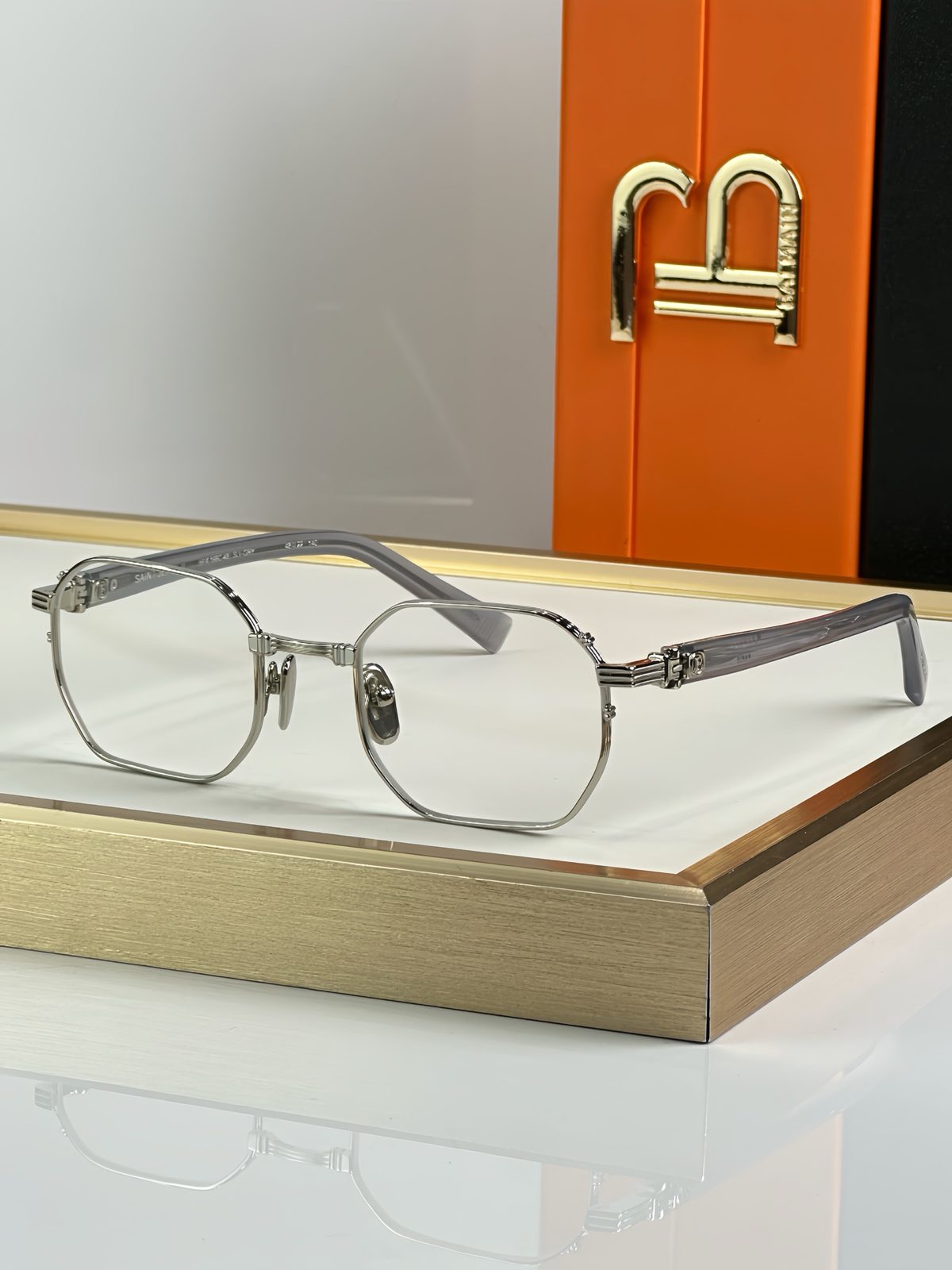 Saint Laurent Metal Frame Optical Glasses