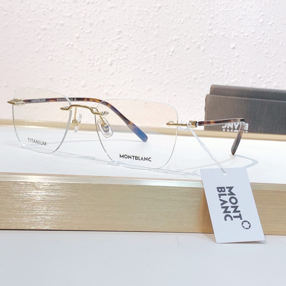 Montblanc Rimless Eyeglasses