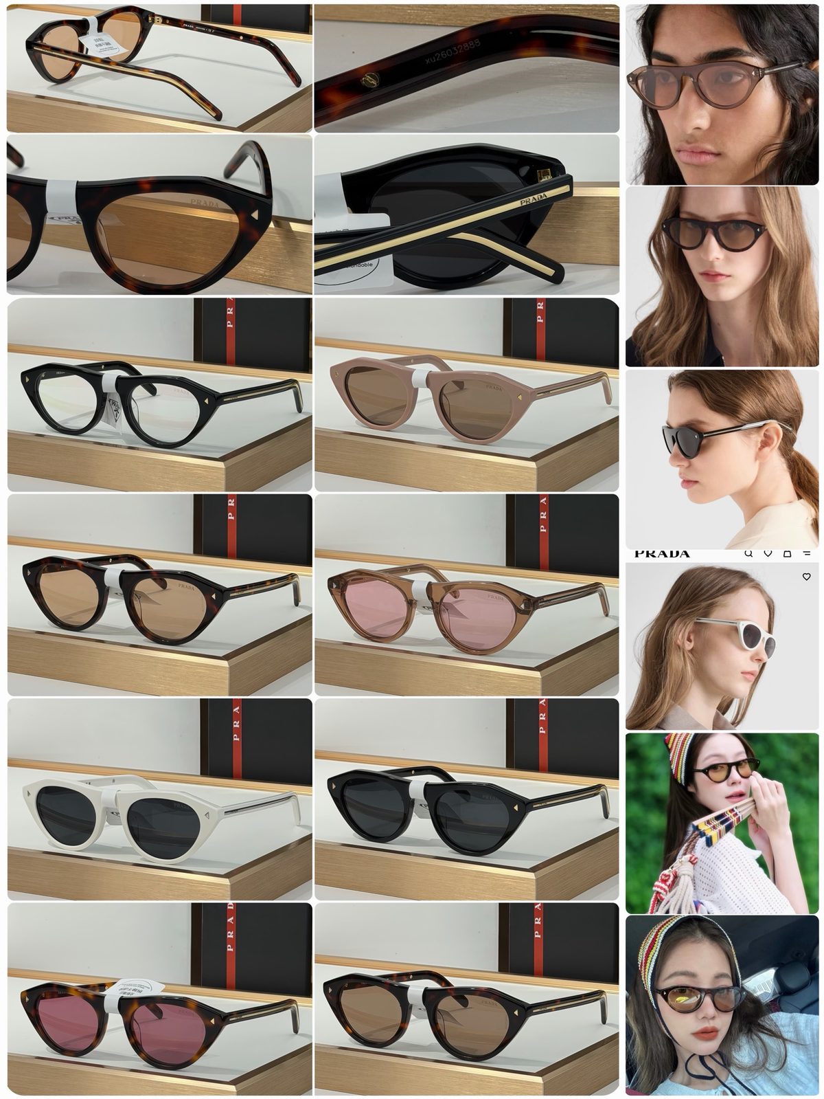 Prada Cat-Eye Sunglasses Collection