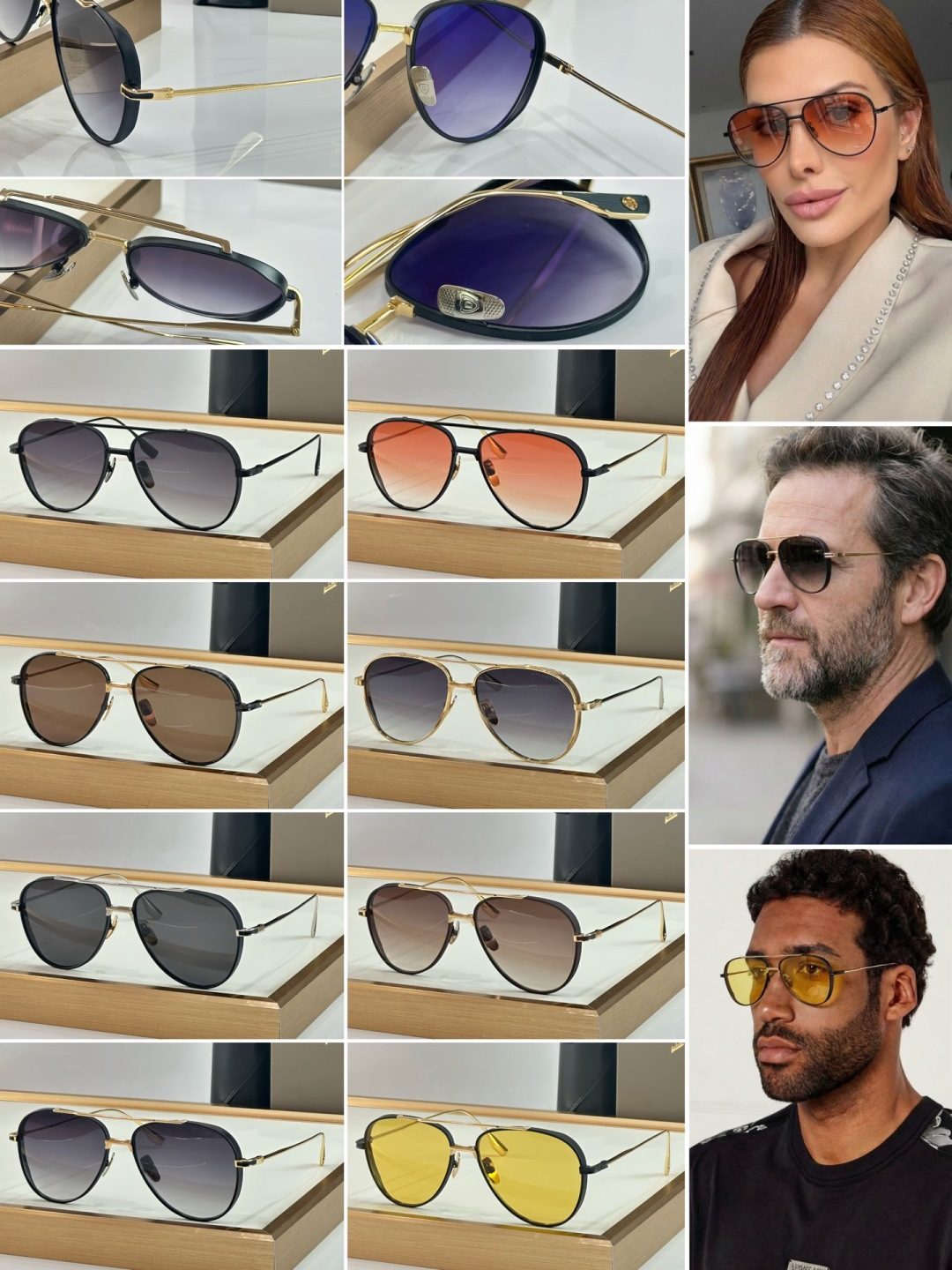 Designer Aviator Sunglasses Collection