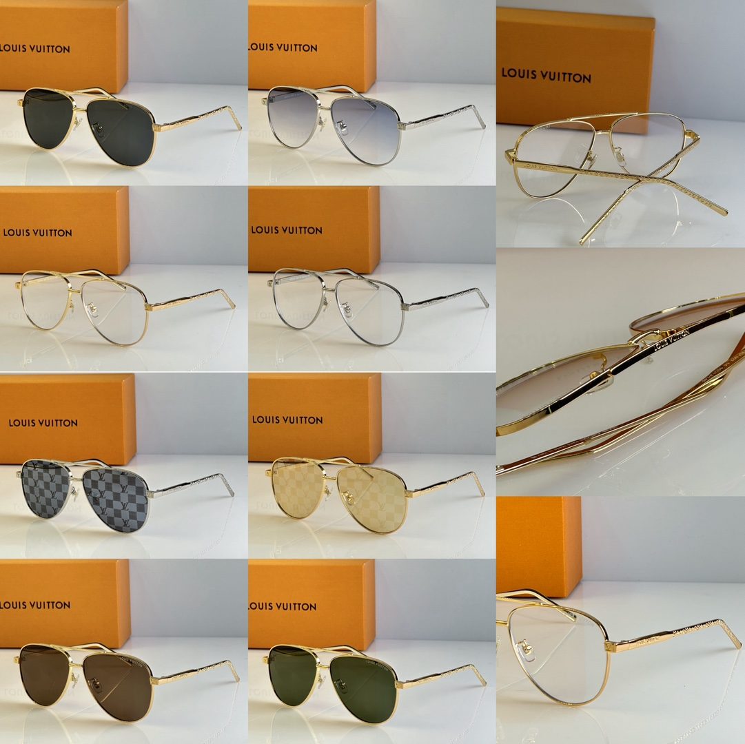 Louis Vuitton Aviator Sunglasses