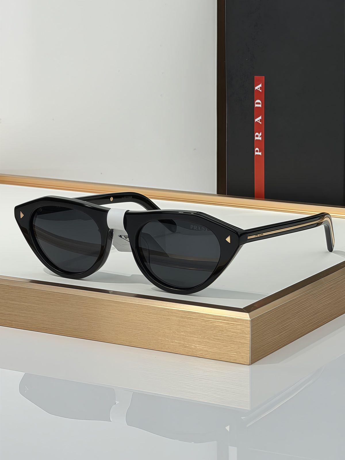 Prada Cat-Eye Sunglasses Black