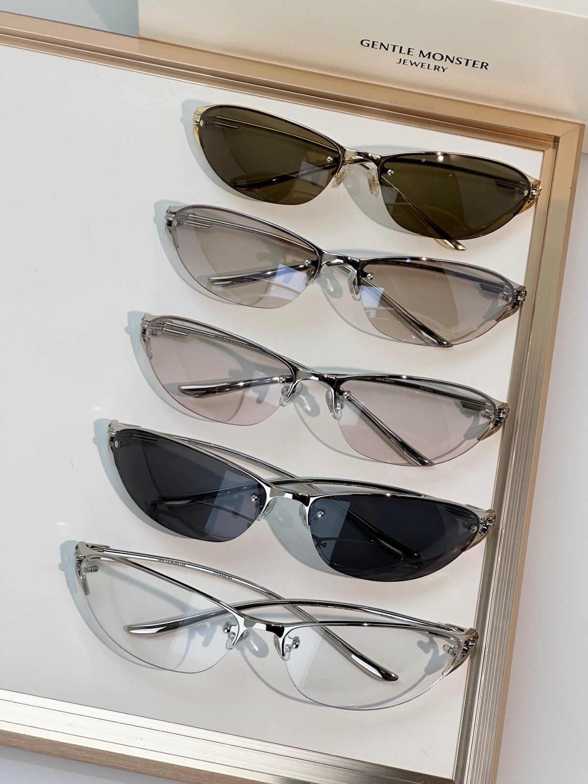 Gentle Monster Sunglasses Collection Display