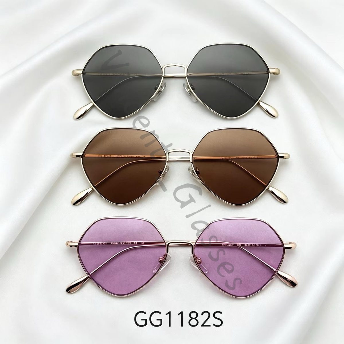 GG Heart-Shaped Sunglasses Collection