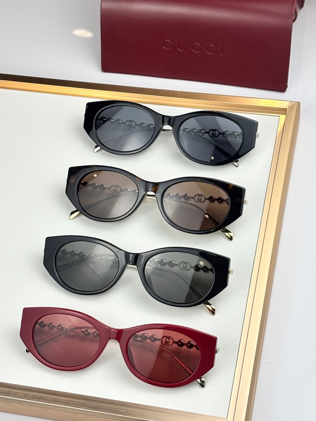 Gucci GG Marmont Cat-Eye Sunglasses Collection
