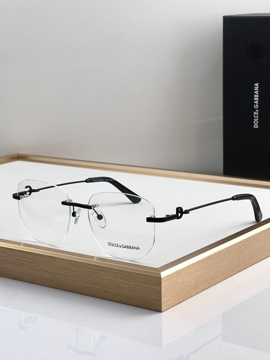 Dolce & Gabbana Rimless Optical Glasses