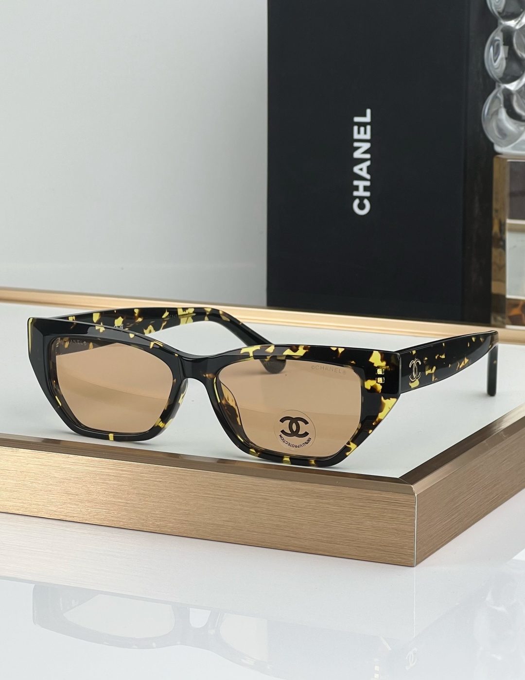 Chanel Acetate Cat-Eye Sunglasses