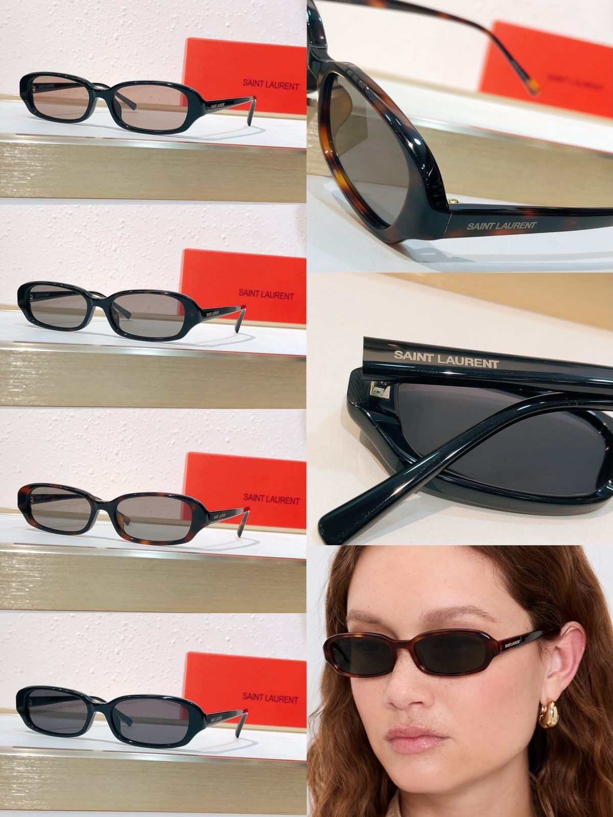Saint Laurent Rectangular Sunglasses