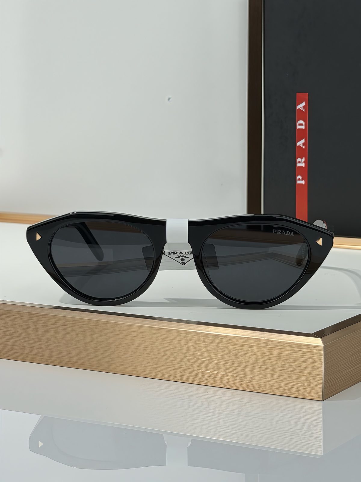 Prada Cat-Eye Sunglasses Black